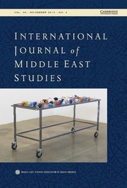International Journal of Middle East Studies Volume 45 - Issue 4 -