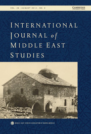 International Journal of Middle East Studies Volume 46 - Issue 3 -