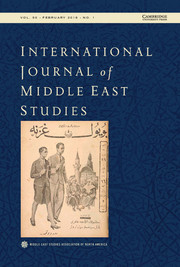 International Journal of Middle East Studies Volume 50 - Issue 1 -