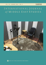International Journal of Middle East Studies Volume 53 - Issue 3 -