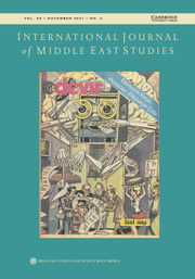 International Journal of Middle East Studies Volume 53 - Issue 4 -