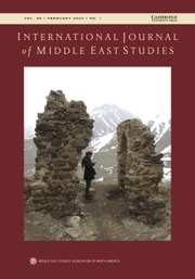 International Journal of Middle East Studies Volume 56 - Issue 1 -