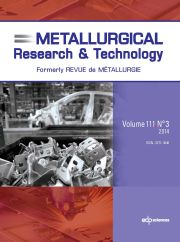 Metallurgical Research & Technology Volume 111 - Issue 3 -  Social Value of Materials (SAM 7)