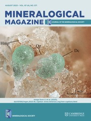 Mineralogical Magazine Volume 87 - Issue 4 -