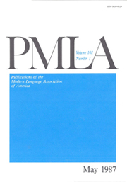 PMLA Volume 102 - Issue 3 -