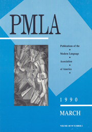 PMLA Volume 105 - Issue 2 -