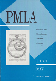 PMLA Volume 112 - Issue 3 -