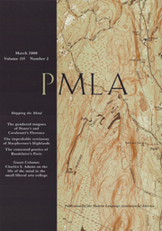 PMLA Volume 115 - Issue 2 -