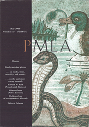 PMLA Volume 115 - Issue 3 -
