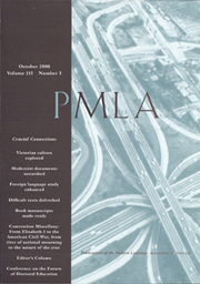 PMLA Volume 115 - Issue 5 -