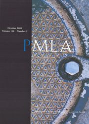 PMLA Volume 116 - Issue 5 -