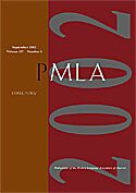 PMLA Volume 117 - Issue 4 -  Directory