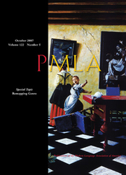PMLA Volume 122 - Issue 5 -  Special Topic Remapping Genre