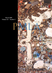 PMLA Volume 123 - Issue 2 -