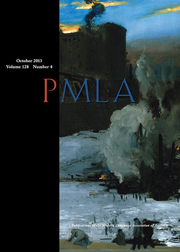 PMLA Volume 128 - Issue 4 -