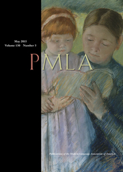 PMLA Volume 130 - Issue 3 -