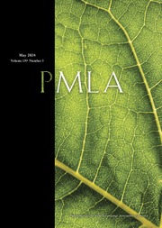 PMLA Volume 139 - Issue 3 -