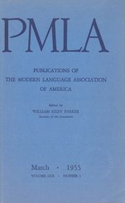 PMLA Volume 70 - Issue 1 -
