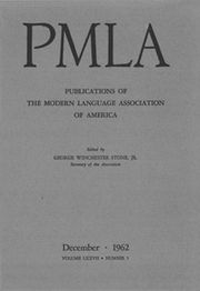 PMLA Volume 77 - Issue 5 -
