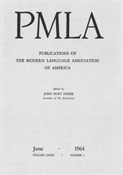 PMLA Volume 79 - Issue 3 -