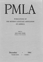 PMLA Volume 79 - Issue 5 -