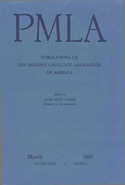 PMLA Volume 80 - Issue 1 -