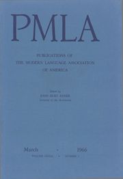 PMLA Volume 81 - Issue 1 -