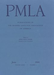 PMLA Volume 81 - Issue 3 -