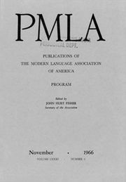 PMLA Volume 81 - Issue 6 -