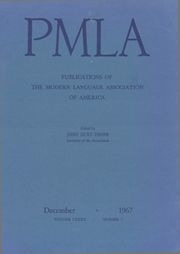 PMLA Volume 82 - Issue 7 -