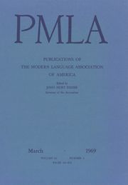 PMLA Volume 84 - Issue 2 -