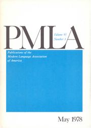 PMLA Volume 93 - Issue 3 -