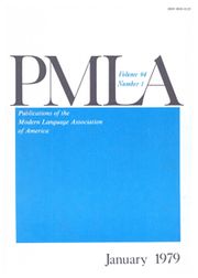 PMLA Volume 94 - Issue 1 -