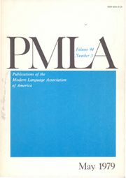 PMLA Volume 94 - Issue 3 -