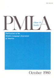 PMLA Volume 95 - Issue 5 -