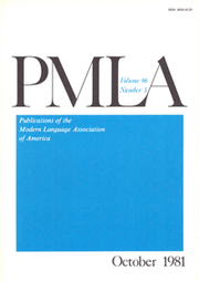 PMLA Volume 96 - Issue 5 -