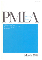 PMLA Volume 97 - Issue 2 -
