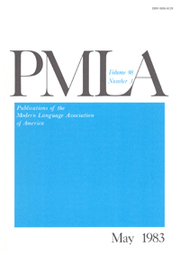 PMLA Volume 98 - Issue 3 -