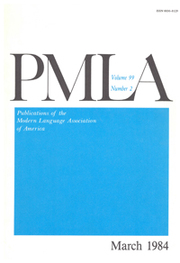 PMLA Volume 99 - Issue 2 -