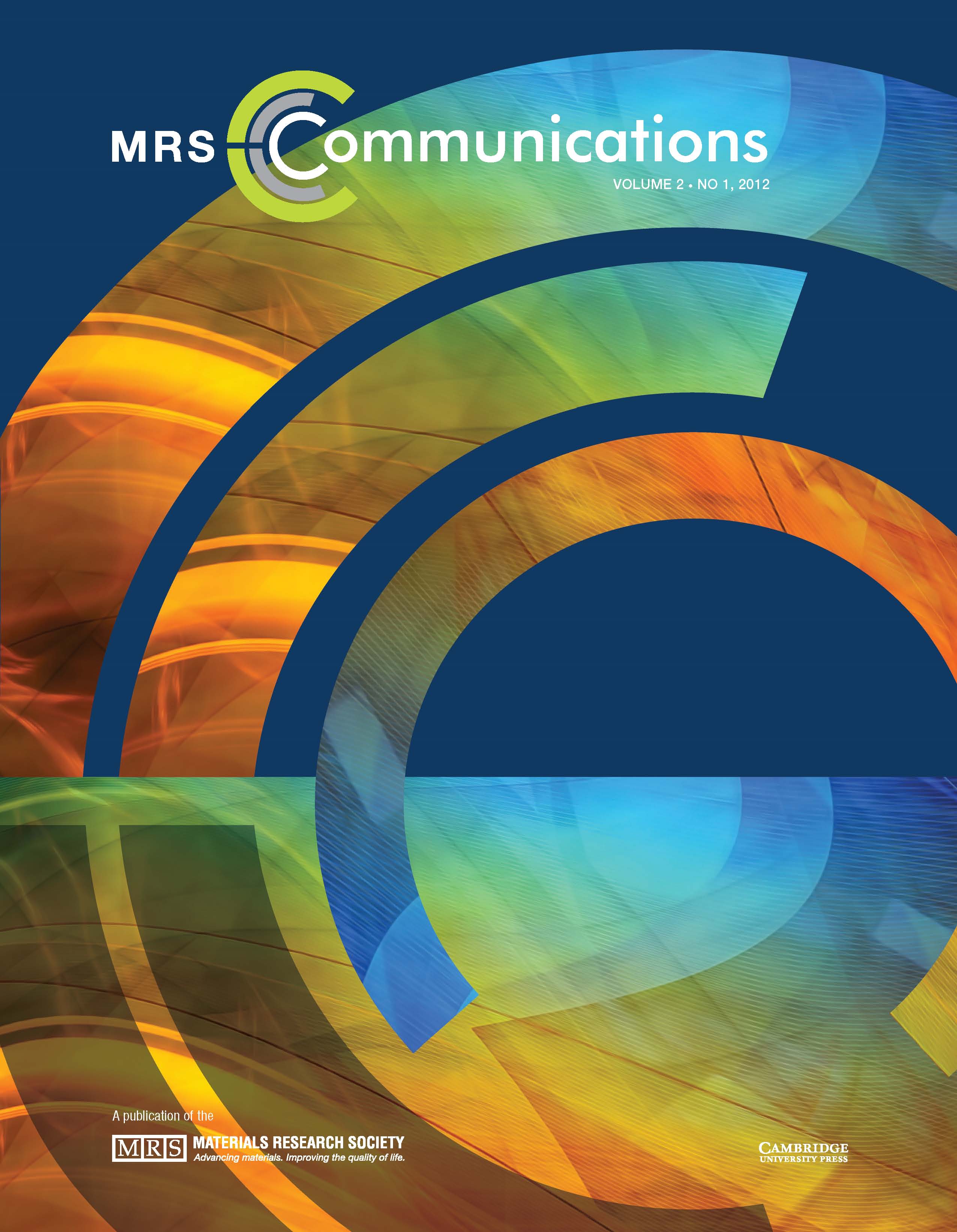 MRS Communications Volume 2 - Issue 1 -
