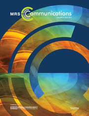 MRS Communications Volume 2 - Issue 3 -