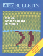 MRS Bulletin Volume 11 - Issue 4 -