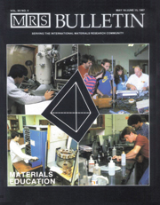 MRS Bulletin Volume 12 - Issue 4 -