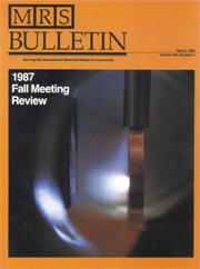 MRS Bulletin Volume 13 - Issue 3 -