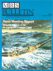 MRS Bulletin Volume 13 - Issue 7 -