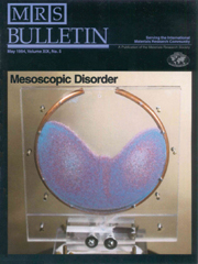 MRS Bulletin Volume 19 - Issue 5 -