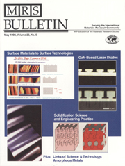 MRS Bulletin Volume 23 - Issue 5 -