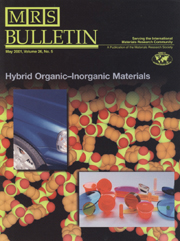 MRS Bulletin Volume 26 - Issue 5 -  Hybrid Organic-Inorganic Materials