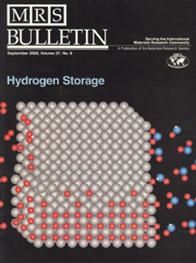 MRS Bulletin Volume 27 - Issue 9 -  Hydrogen Storage