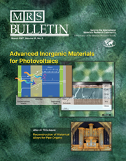 MRS Bulletin Volume 32 - Issue 3 -  Advanced Inorganic Materials for Photovoltaics